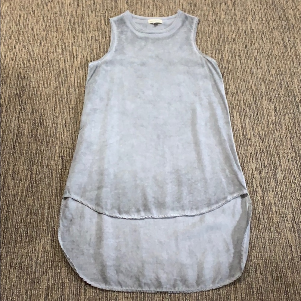 SOLD- CLOTH & STONE Anthropology hi-low dress - Picture 2 of 9